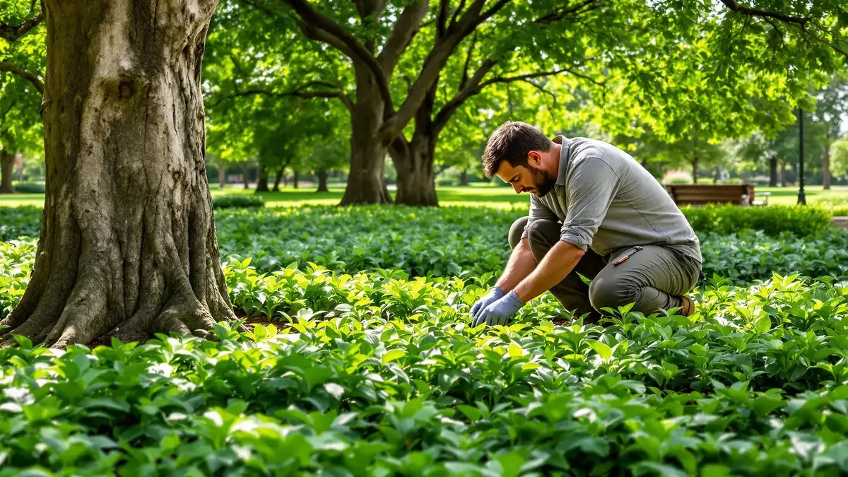 Tyto 4 snadno udržovatelné půdopokryvné rostliny zkrášlí a ochrání okolí vašich stromů